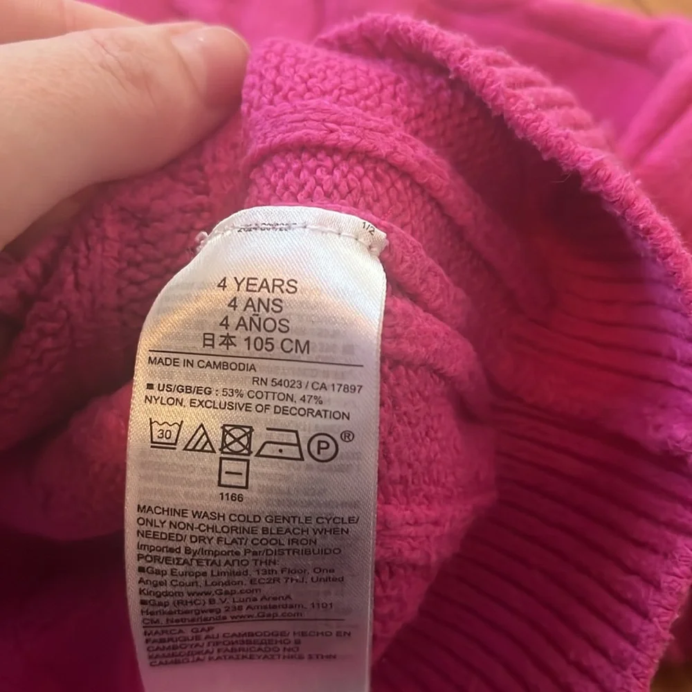 GAP baby pink